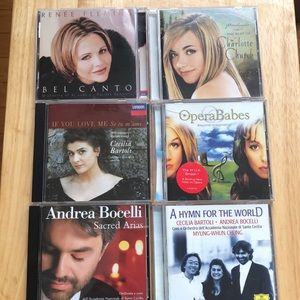 CDs classical & opera singers